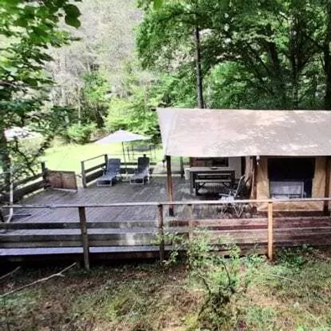 Safarizelt 4 Personen - Zelt Bali 3 Zimmer 4 Personen