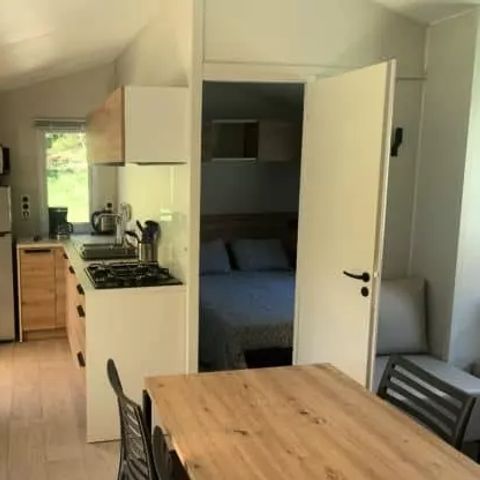 Mobilheim 6 Personen - Mobilheim Komfort 4 Zimmer 6 Personen Klimatisiert + TV