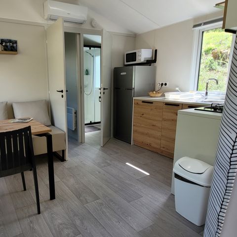 Mobile home 4 persons - Comfort 2 bedrooms - 30m² - Air conditioning + TV