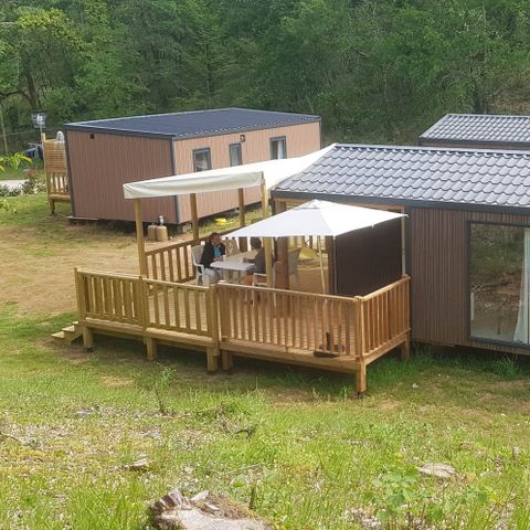 Mobile home 4 persons - Comfort 2 bedrooms - 30m² - Air conditioning + TV