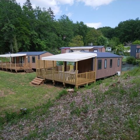 Stacaravan 4 personen - Comfort 2 kamers - 30m² - Airco + TV - Zondag