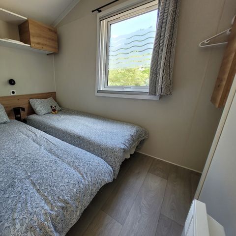 MOBILHOME 4 personas - Confort 2 habitaciones - 30m² - Climatización + TV - Domingo