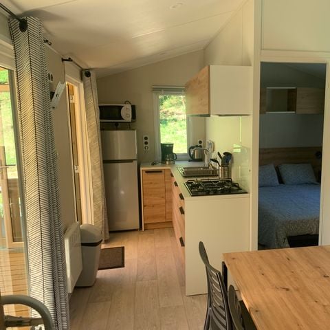 BUNGALOW 6 personnes - Confort 3 chambres - 33m² - Climatisation + TV 