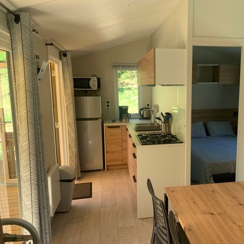 Stacaravan 6 personen - Comfort 3 kamers - 33m² - Airconditioning + TV