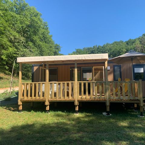 Mobile home 6 persons - Comfort 3 bedrooms - 33m² - Air conditioning + TV