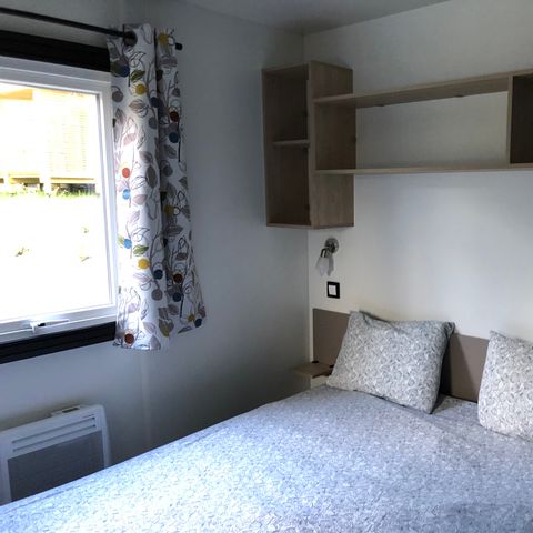 Mobilheim 6 personen - Komfort 3 Schlafzimmer - 2 Bäder - Klimaanlage + TV -.