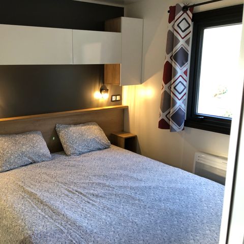 MOBILHOME 4 personnes - Privilège 2 chambres - Dressing - climatisation + TV
