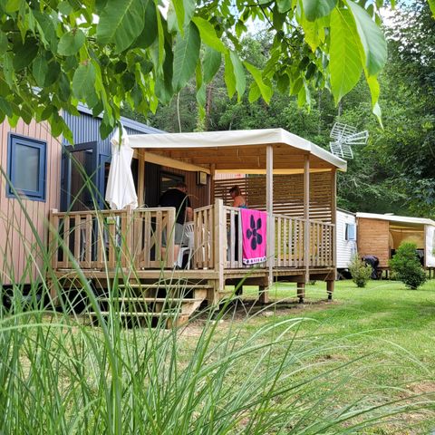 Mobile home 4 persons - Privilège 2 bedrooms - Dressing room - air conditioning + TV