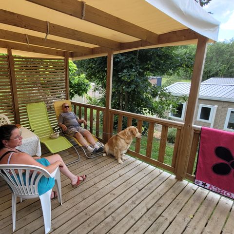 Mobile home 4 persons - Privilège 2 bedrooms - Dressing room - air conditioning + TV