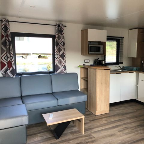 Mobile home 4 persons - Privilège 2 bedrooms - Dressing room - air conditioning + TV