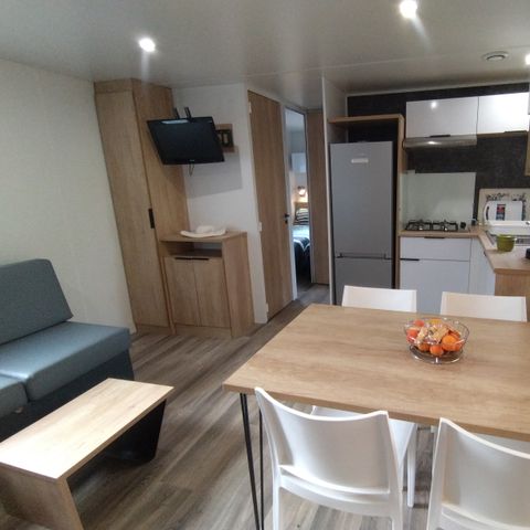Mobile home 6 persons - Privilège 3 bedrooms - 1 bathroom - air conditioning + TV
