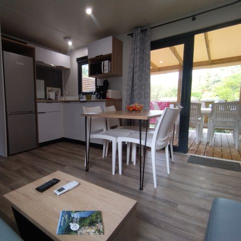 Mobile home 6 persons - Privilège 3 bedrooms - 1 bathroom - air conditioning + TV