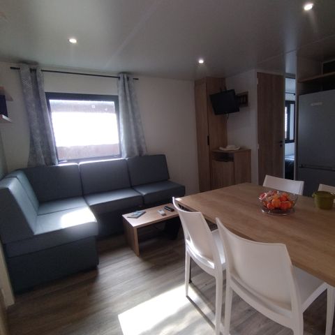 Mobile home 6 persons - Privilège 3 bedrooms - 1 bathroom - air conditioning + TV
