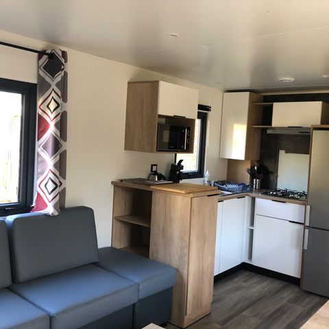 Mobile home 6 persons - Privilège 3 bedrooms - 2 bathrooms - air conditioning + TV