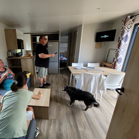 Mobile home 6 persons - Privilège 3 bedrooms - 2 bathrooms - air conditioning + TV