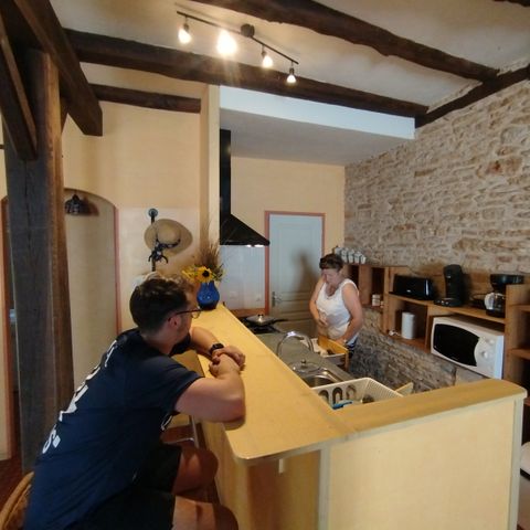 Casa rural 6 personas - TOURNESOL - 3 habitaciones - 80m² - Francia