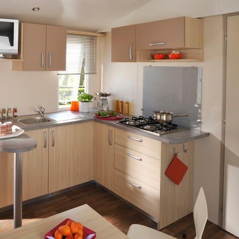Mobilhome 4 personas - LOGGIA CLASSIC - terraza descubierta