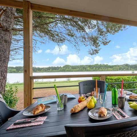 MOBILHOME 5 personnes - Ciela Privilège Bay - 2 chambres - Vue sur le lac - barbecue