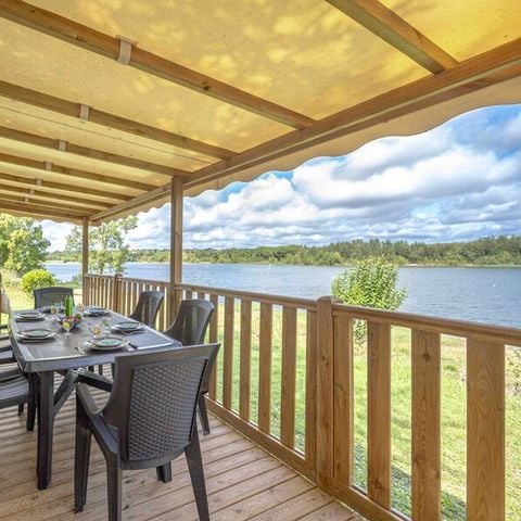 MOBILHOME 6 personnes - Ciela Privilège - 3 chambres - Vue sur le lac - barbecue