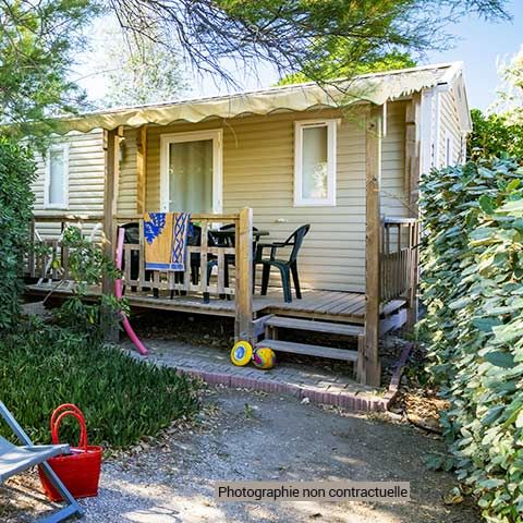 MOBILE HOME 6 people - Comfortable covered terrace (C7)