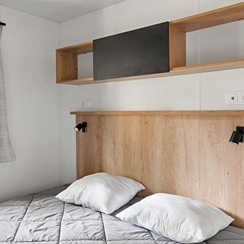 MOBILHOME 6 personnes - Ultimate | 3 Ch. | 6 Pers. |  Terrasse surélevée | 2 SDB | Clim. | TV