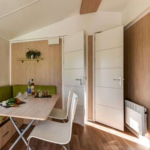 Mobilheim 4 personen - Classic | 2 Zi. | 4 Pers. | Erhöhte Terrasse | Klim.