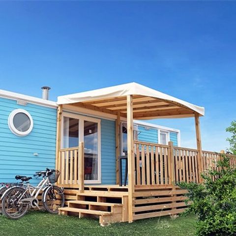 MOBILE HOME 6 people - Premium | 3 Bedrooms | 6 Pers | Raised terrace | Air conditioning | TV
