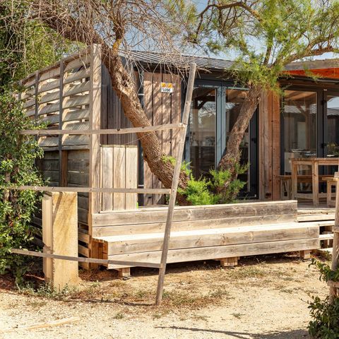 MOBILHOME 6 personas - Premium | 3 Dormitorios | 6 Pers | Terraza Cubierta | Ducha Tropical | Aire Acondicionado | TV