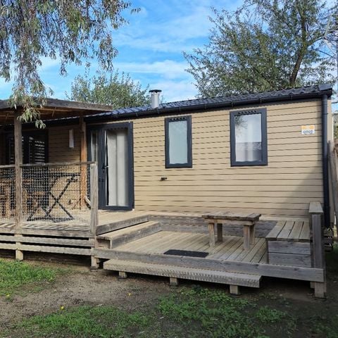 BUNGALOW 6 personnes - Premium Exclusive | 3 Ch. | 6 Pers. | Terrasse surélevée | Clim. | TV