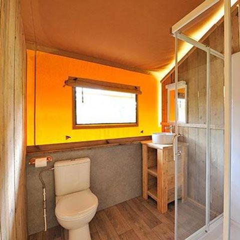 BUNGALOW 5 persone - Tenda Safari Lodge | 2 Camere da letto | 4/5 Persone | Terrazza singola