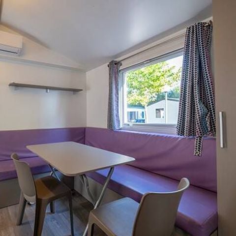 MOBILHOME 6 personnes - Comfort | 3 Ch. | 6 Pers. | Terrasse surélevée non couverte | Clim.
