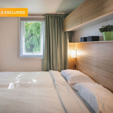 Stacaravan 6 personen - Premium Lounge met 3 slaapkamers