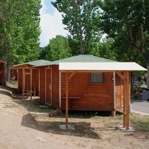 CHALET 2 people - Mini, no water or sanitary facilities