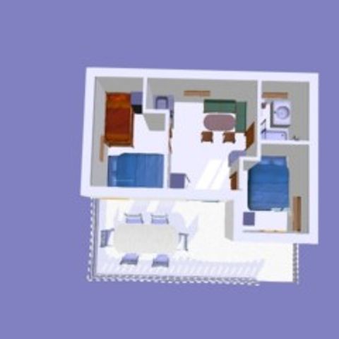 Bungalow 5 Personen - Bungalow Cottage 5 Personen