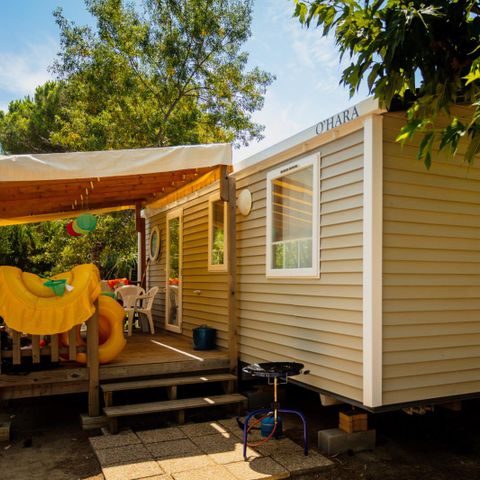 Mobilhome 6 personas - Casa móvil Caribe con aire acondicionado - 2 dormitorios