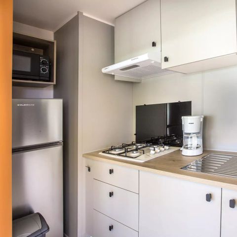 Stacaravan 6 personen - Baltiques 4 Kamers 6 Personen airconditioning + TV