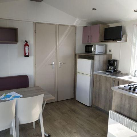 Stacaravan 6 personen - C- Caribische stacaravan - 2 slaapkamers