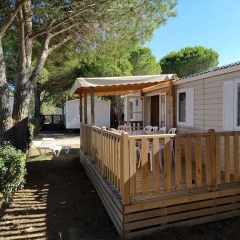 Stacaravan 8 personen - C- Stacaravan Quatro - 4 slaapkamers