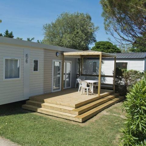 Stacaravan 6 personen - Baltic met airconditioning - 3 slaapkamers