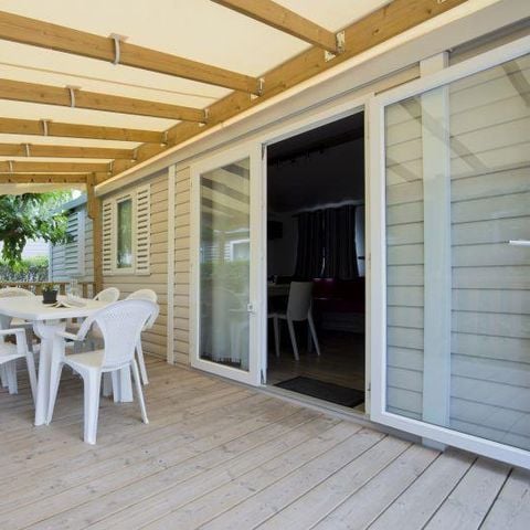 BUNGALOW 6 personnes - caraïbes climatisé - 2 chambres