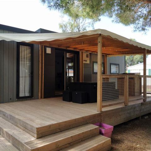 Mobile home 6 persons - C – ‘Méditerranée’ mobile home – 3 bedrooms – air-conditioned