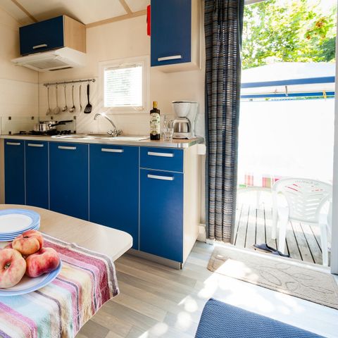 CASA MOBILE 6 persone - Classic | 2 Camere da letto | 4/6 Pers. | Terrazza singola | Aria condizionata.