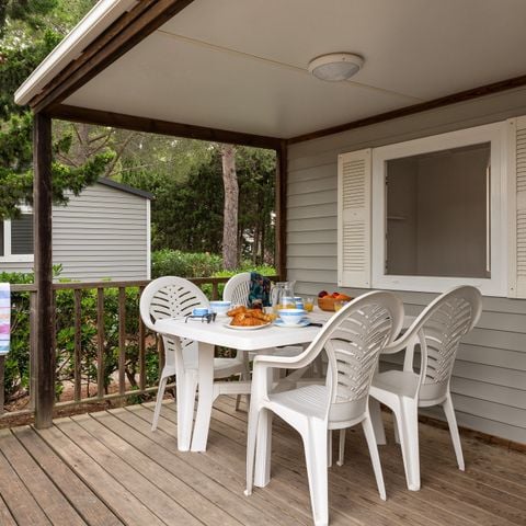 BUNGALOW 6 personnes - Classic | 2 Ch. | 4/6 Pers. | Terrasse simple | Clim.