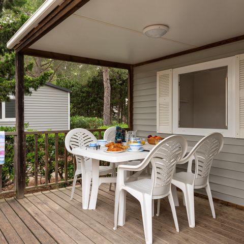 MOBILE HOME 6 people - Classic | 2 Bedrooms | 4/6 Pers. | Single terrace | Air-con.