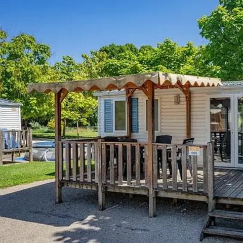 MOBILE HOME 4 people - Comfort | 2 Bedrooms | 4 Pers. | Raised terrace