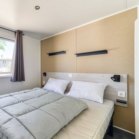 Mobilhome 4 personnes - Mobil-home | Premium | 2 Ch. | 4 Pers. | Terrasse surélevée | Clim. | TV