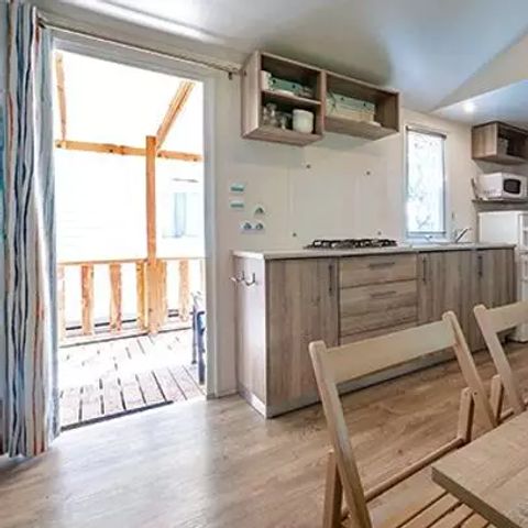 MOBILE HOME 4 people - Comfort | 2 Bedrooms | 4 Pers. | Raised terrace