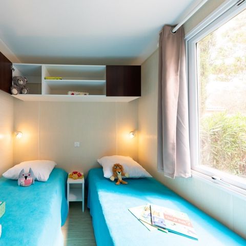 Stacaravan 6 personen - Goyave - 2 slaapkamers