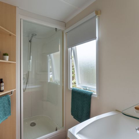 Mobilheim 4 Personen - Gamme Prestige - Riviera - 2 Schlafzimmer / 1 Badezimmer - Klimatisiert