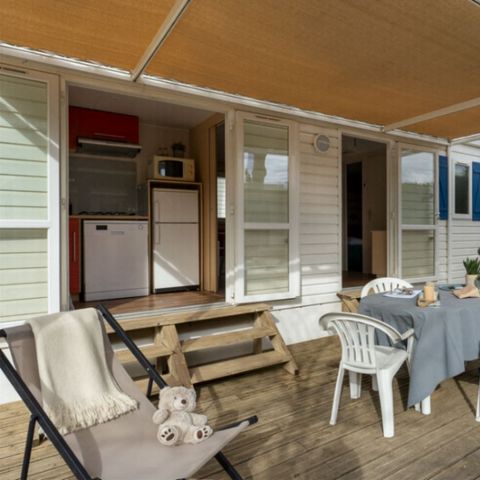 Mobilheim 4 Personen - Gamme Prestige - Riviera - 2 Schlafzimmer / 1 Badezimmer - Klimatisiert